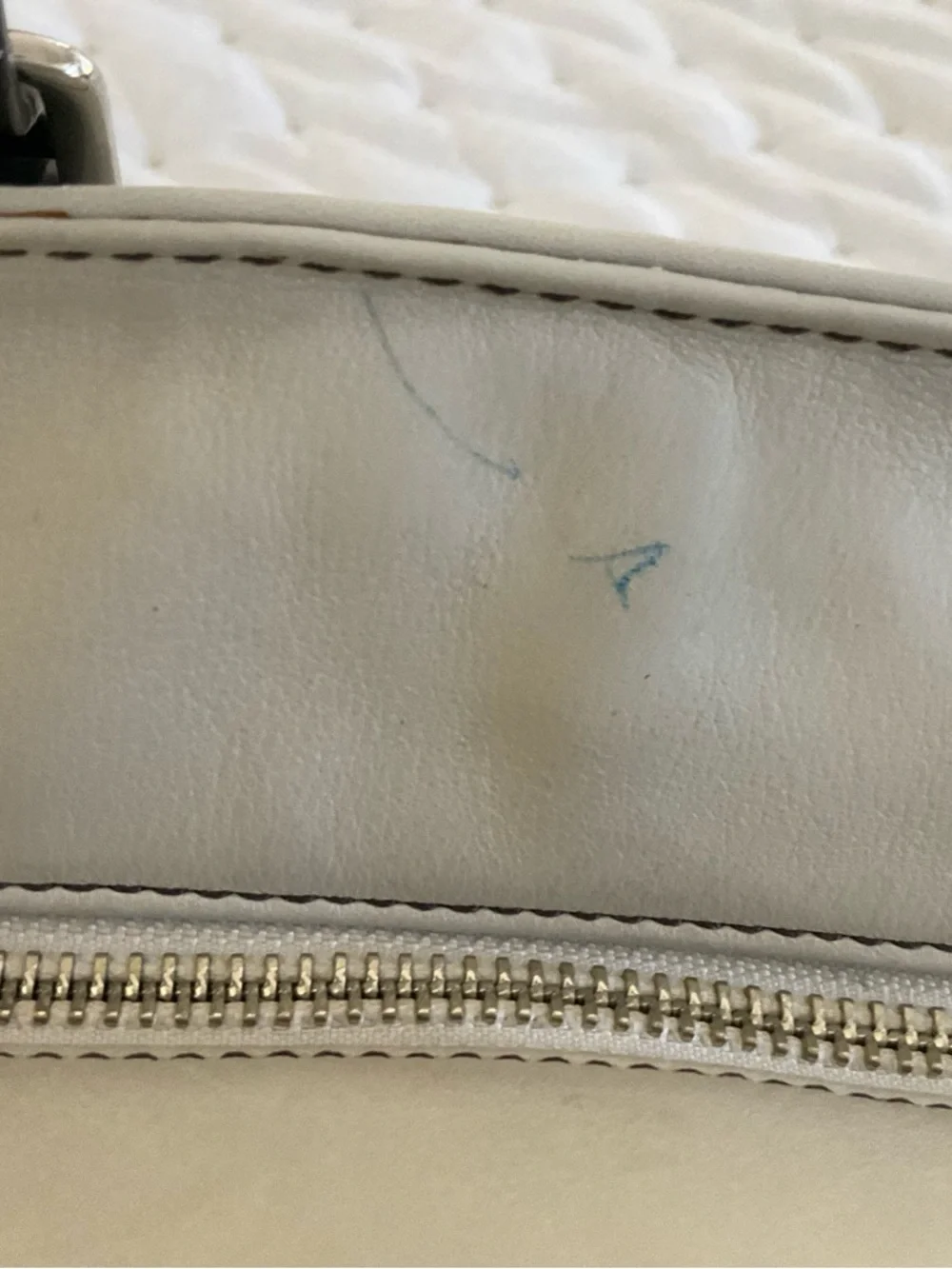 Coach White and Brown Leather Travel Tote - Picture 7 of 10